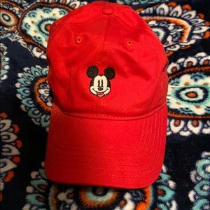 Red Mickey hat